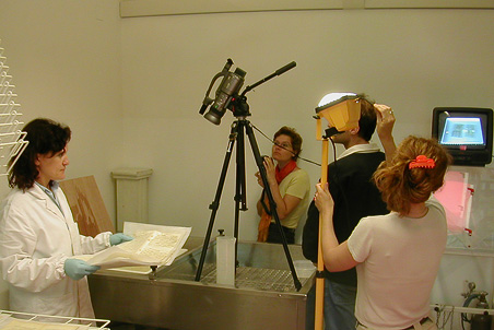 Durante le riprese del Documentario girato da Cristina Perin